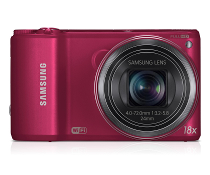 Aparat Samsung WB250F CZERWONY